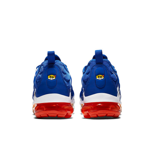 Vapormax Plus Blue Orange Running shoes