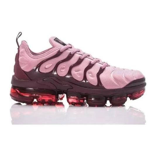 Women Vapormax Plus Pink Maroon Running Shoes