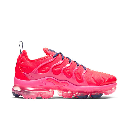 Women Vapormax Plus Bright Crimson Pink Running Shoes