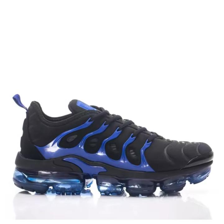 VaporMax Plus Blue Black Cushion Walking Running Shoes